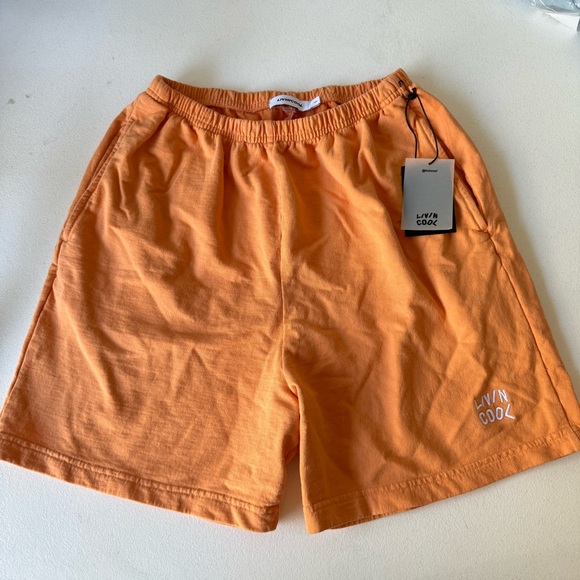 NWT LIVIN COOL ESSENTIAL ORANGE SHORTS SZ SMALL S - Picture 4 of 8